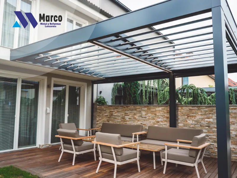 Fabricación e Instalación de Pérgolas Metálicas en Lanzarote
